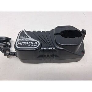 Hitachi UC18YG Ni-Cd Batery Charger 7.2V-18V for EB7 EB9 EB12 EB14 EB18 Black. M
